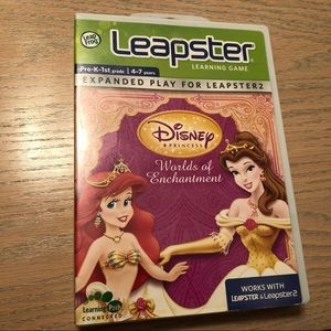 3/$25 Leapster Disney Princess learning game